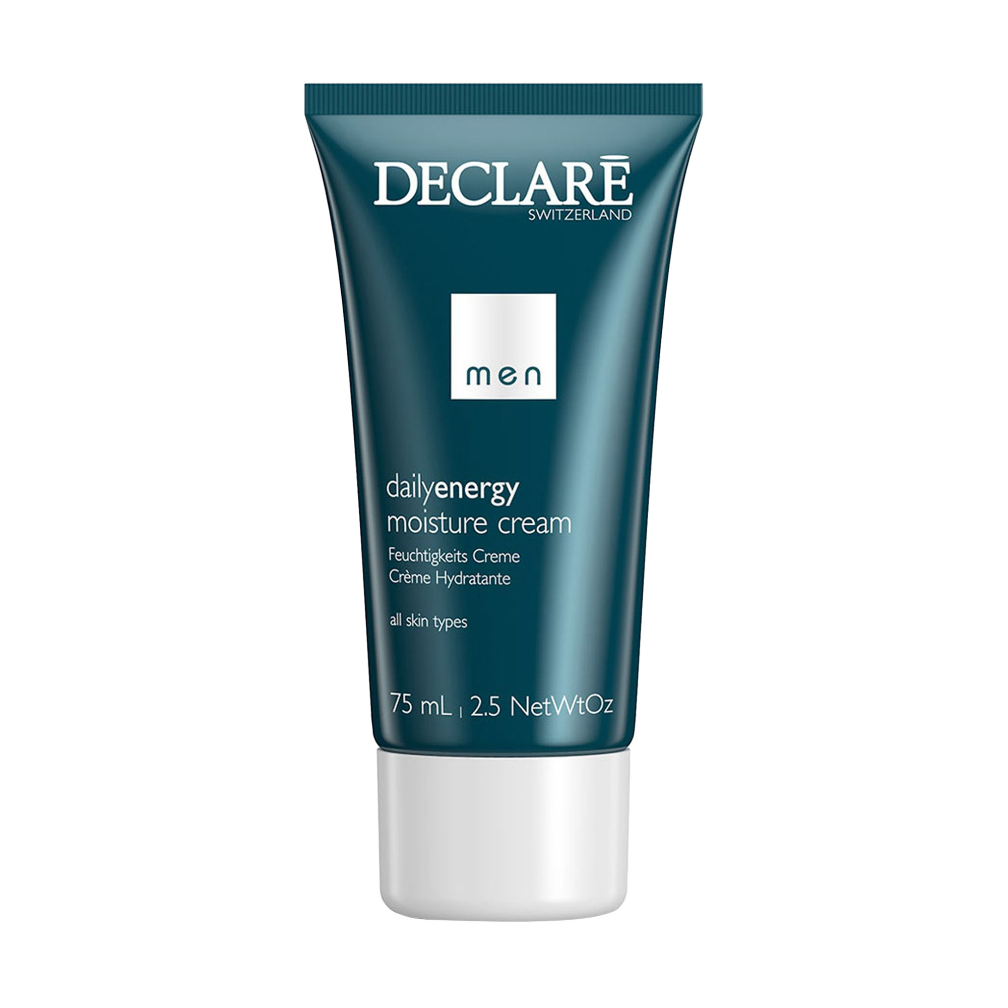 Чоловічий зволожувальний крем для обличчя Declare Daily Energy Moisturising Cream, 75 мл
